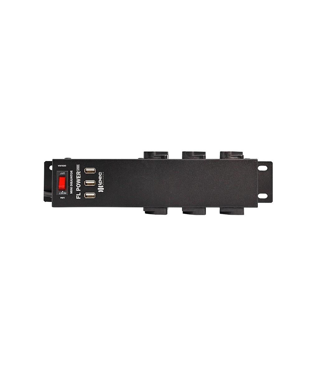 Imagem do FL Power - Filtro de Linha com USB (Preta)