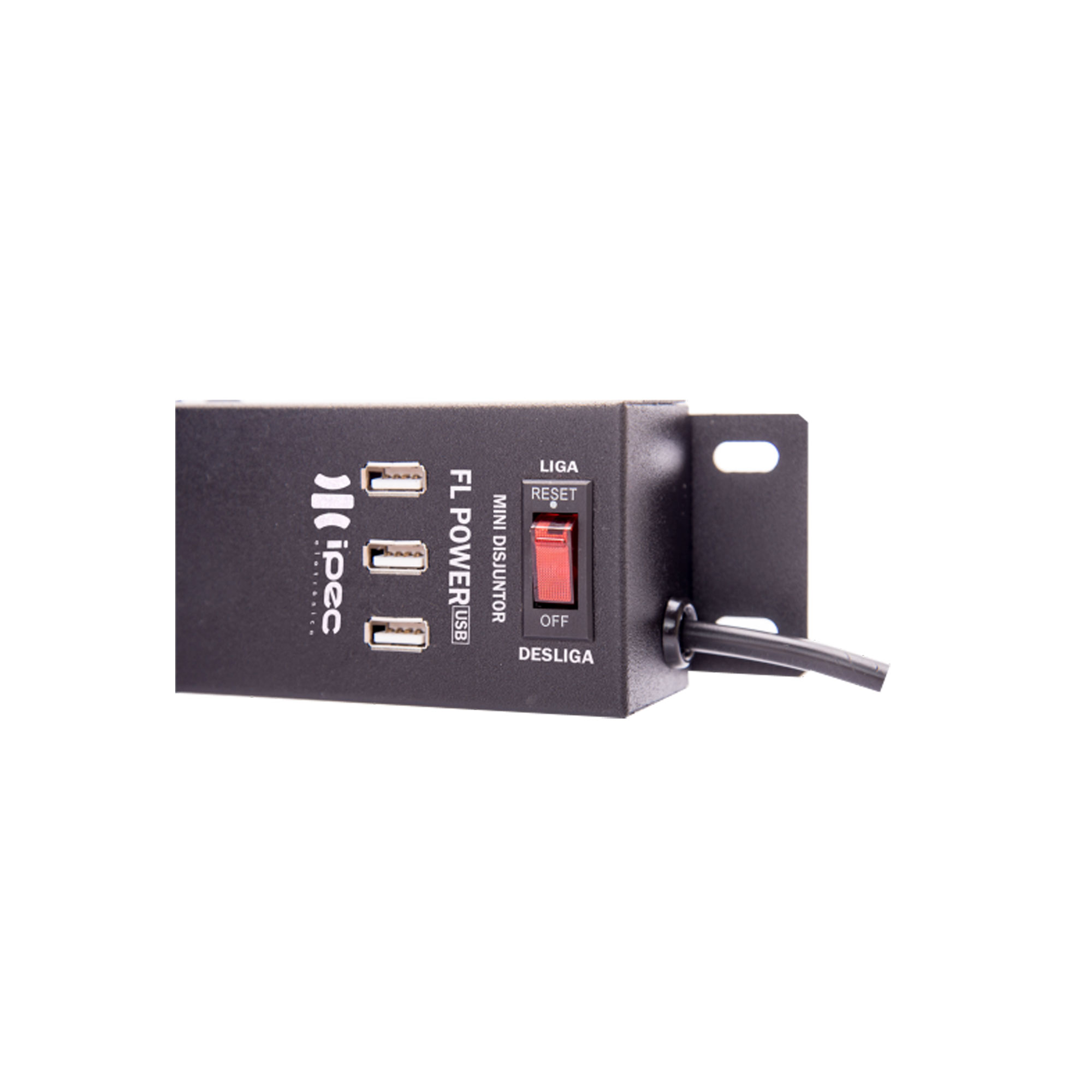 Imagem do FL Power - Filtro de Linha com USB (Preta)